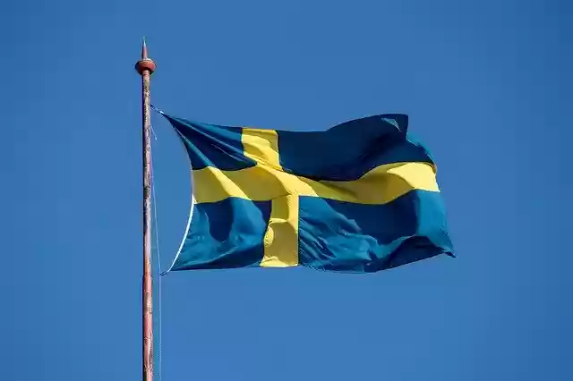 Free download Flag Sweden Flutter -  free photo or picture to be edited with GIMP online image editor