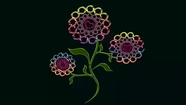 Free download Flower Abstract Colorful -  free illustration to be edited with GIMP free online image editor