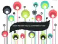 Free download Flower Bubbles Microsoft Word, Excel or Powerpoint template free to be edited with LibreOffice online or OpenOffice Desktop online