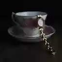 Flower cup and clock  screen for extension Chrome web store in OffiDocs Chromium