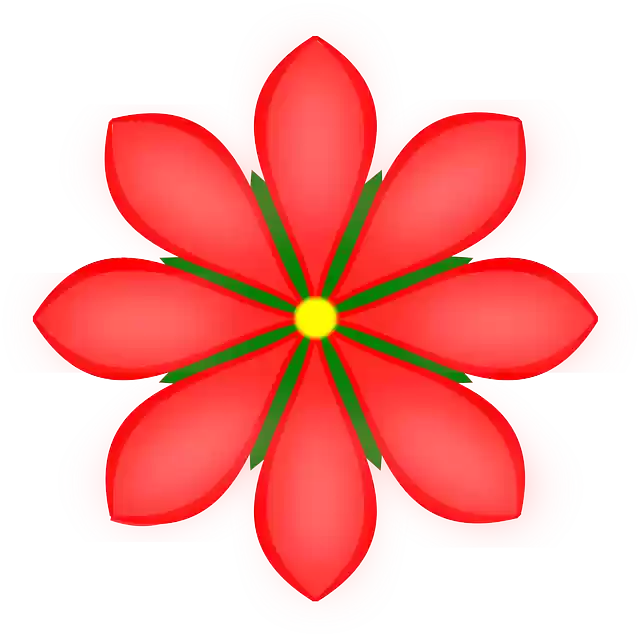 Free download Flower Daisy Red - Free vector graphic on Pixabay free illustration to be edited with GIMP free online image editor