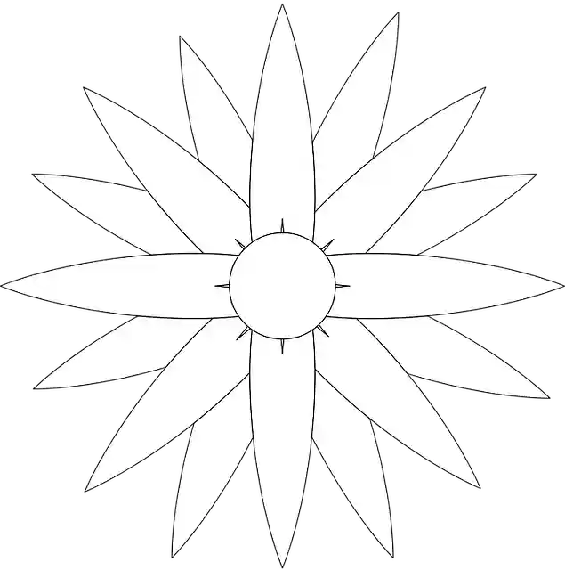 Free download Flower Margaret Drawing -  free illustration to be edited with GIMP free online image editor