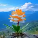 Flowers growing on mountains Wallpaper  screen for extension Chrome web store in OffiDocs Chromium