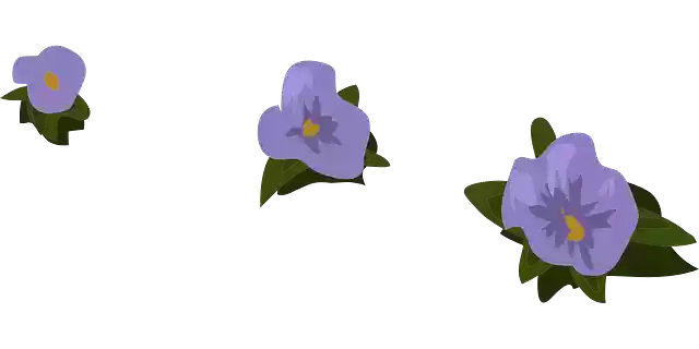 Free download Flowers Purple Scattered - Free vector graphic on Pixabay free illustration to be edited with GIMP free online image editor