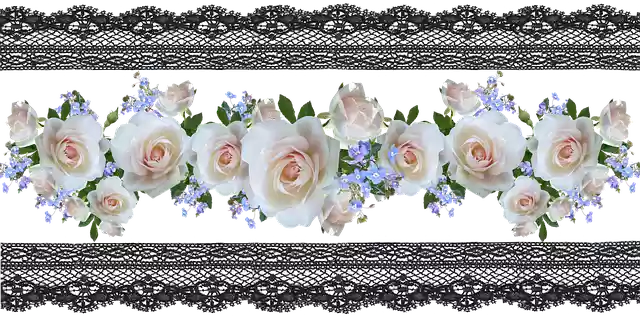 免费下载 Flowers Roses Lace - 使用 GIMP 在线图像编辑器编辑的免费插图