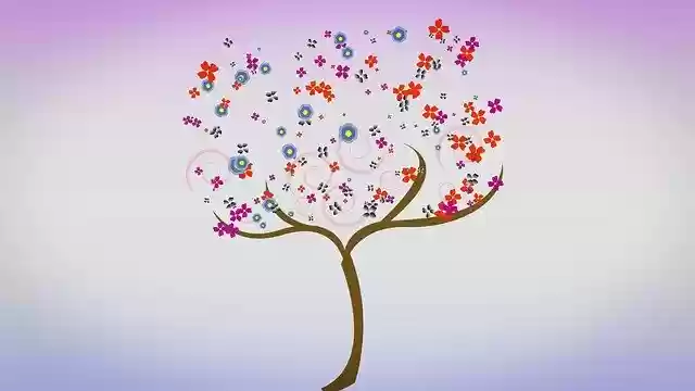 Free download Flowers Tree Spring free illustration to be edited with GIMP online image editor