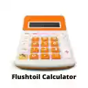 Flushtoil calculator  screen for extension Chrome web store in OffiDocs Chromium
