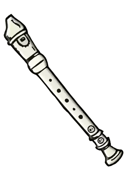 Free download Flute Musical Instrument -  free illustration to be edited with GIMP free online image editor