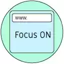 Focus ON what is important  screen for extension Chrome web store in OffiDocs Chromium
