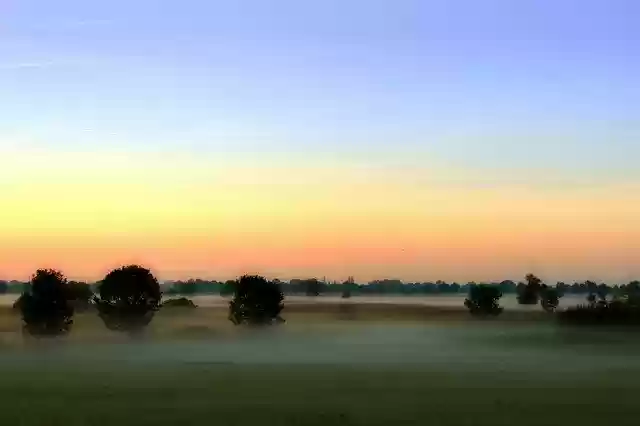 Free download Fog Morning Hour Landscape -  free photo or picture to be edited with GIMP online image editor