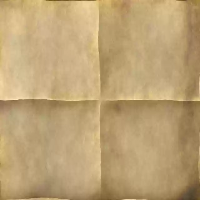 Free download Folded Paper Old Letter -  free illustration to be edited with GIMP free online image editor