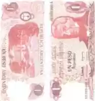 Free download Folleto del nuevo Peso Argentino free photo or picture to be edited with GIMP online image editor
