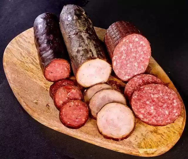 Free download Food Sausage Nutrition -  free photo or picture to be edited with GIMP online image editor