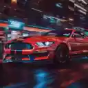 Ford Mustang Red City Live Wallpaper  screen for extension Chrome web store in OffiDocs Chromium