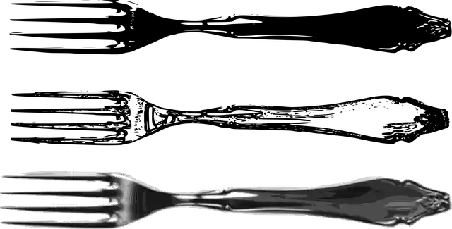 Free download Fork Table - Free vector graphic on Pixabay free illustration to be edited with GIMP free online image editor