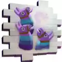 Fortnite Llama Theme  screen for extension Chrome web store in OffiDocs Chromium