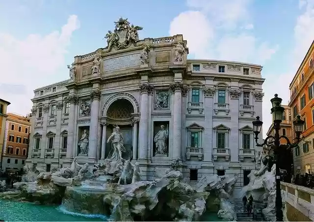 免费下载意大利喷泉 - 使用 GIMP 在线图像编辑器编辑的免费照片或图片