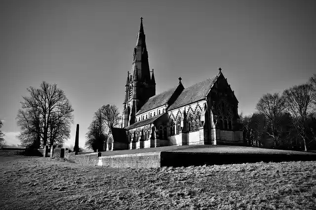 Free download Fountains Abbey St MaryS Church -  free photo or picture to be edited with GIMP online image editor