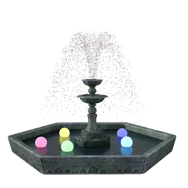 הורדה חינם של Fountain Water Confetti איור חינם לעריכה עם עורך התמונות המקוון GIMP