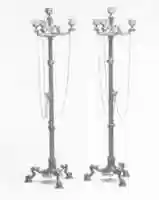 Free download Four-light candelabra (one of a pair) free photo or picture to be edited with GIMP online image editor