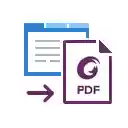 OffiDocs Chromium 中的 Chrome 网上商店扩展程序的 Foxit PDF Creator 屏幕