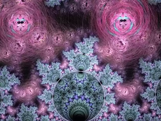 Kostenloser Download Fractal Abstract Design - kostenlose Illustration, die mit dem kostenlosen Online-Bildeditor GIMP bearbeitet werden kann