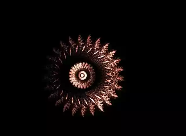 Free download Fractal Circle Wreath -  free illustration to be edited with GIMP free online image editor
