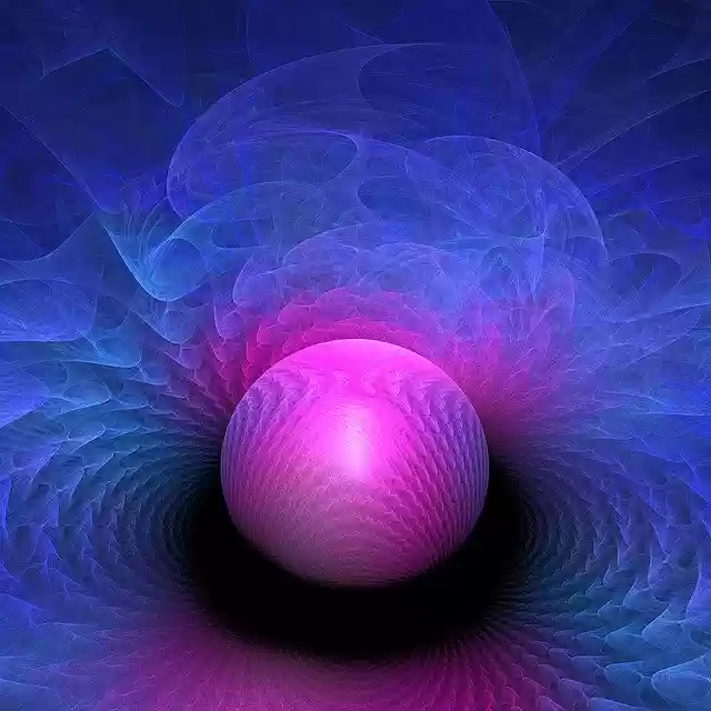 Free download Fractal Digital Blue -  free illustration to be edited with GIMP free online image editor