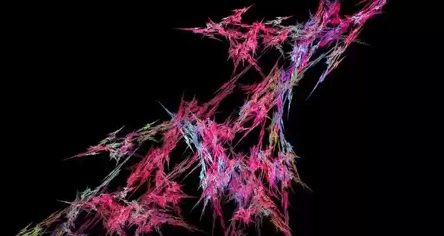 Free download Fractal Gradient Colorful Texture -  free illustration to be edited with GIMP free online image editor