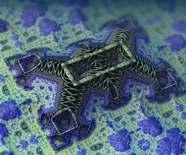 Free download Fractal Math Geometry -  free illustration to be edited with GIMP free online image editor