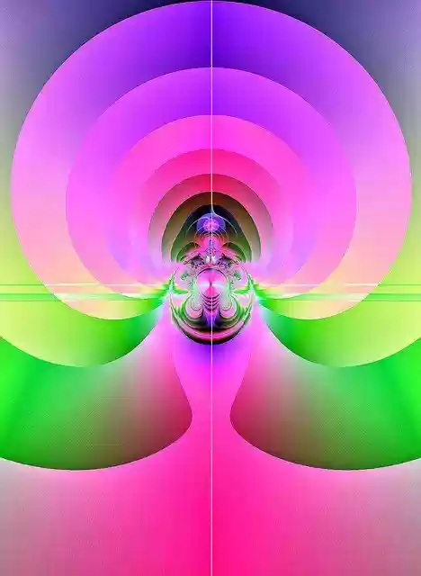 Free download Fractal Multi Color Fantasy -  free illustration to be edited with GIMP free online image editor