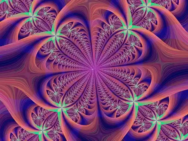 Free download Fractal Red Green -  free illustration to be edited with GIMP free online image editor
