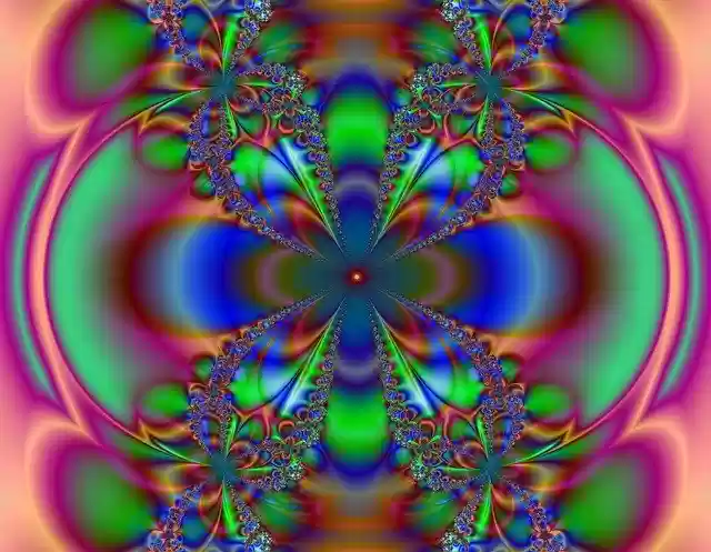 Free download Fractals Graphic Ribbons -  free illustration to be edited with GIMP free online image editor