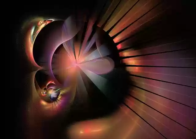 Free download Fractals Orange Design -  free illustration to be edited with GIMP free online image editor