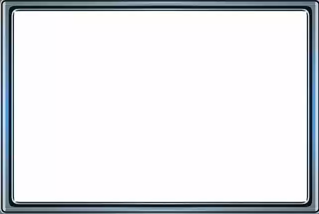 Free download Frame Blue Smooth -  free illustration to be edited with GIMP free online image editor