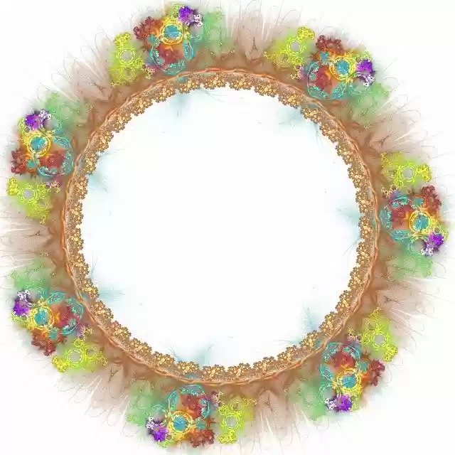 Free download Frame Floral Flower -  free illustration to be edited with GIMP free online image editor