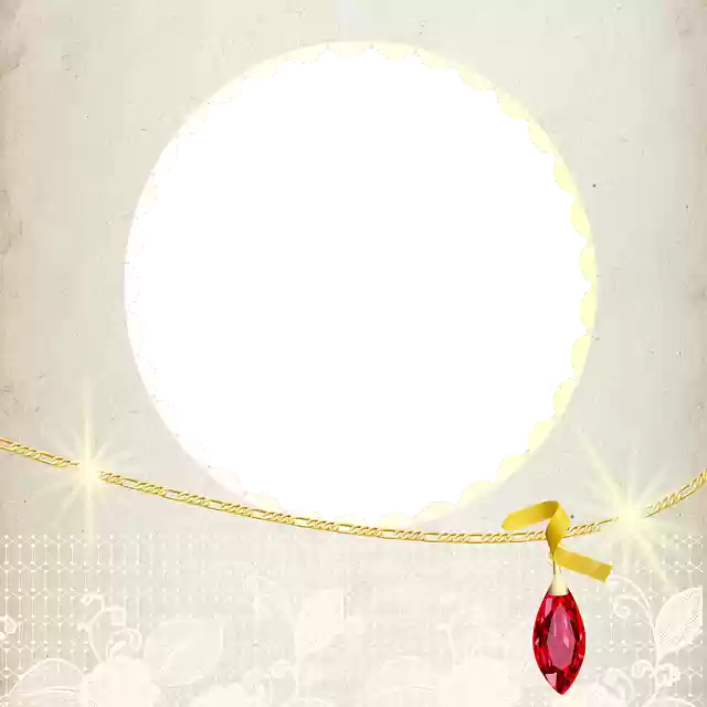 Free download Frame Transparent Gold Chain -  free illustration to be edited with GIMP free online image editor