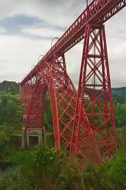 Free download France Cantal Viaduct -  free photo or picture to be edited with GIMP online image editor