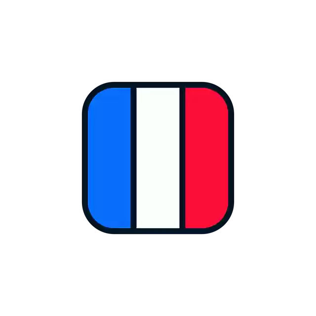 Free download France Icon Flag -  free illustration to be edited with GIMP free online image editor