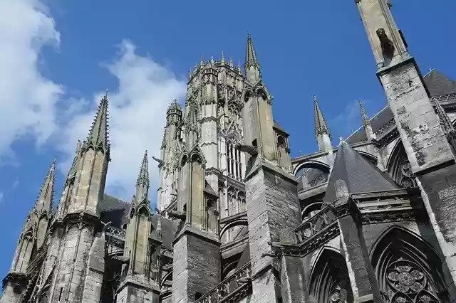 Free download France Rouen Cathedral -  free photo or picture to be edited with GIMP online image editor