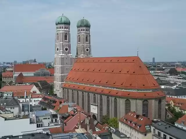Free download Frauenkirche Munich Church -  free photo or picture to be edited with GIMP online image editor