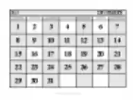 Gratis download Gratis afdrukbare kalender Microsoft Word-, Excel- of Powerpoint-sjabloon, gratis te bewerken met LibreOffice online of OpenOffice Desktop online