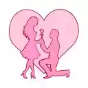 Free Romantic Quotes  screen for extension Chrome web store in OffiDocs Chromium