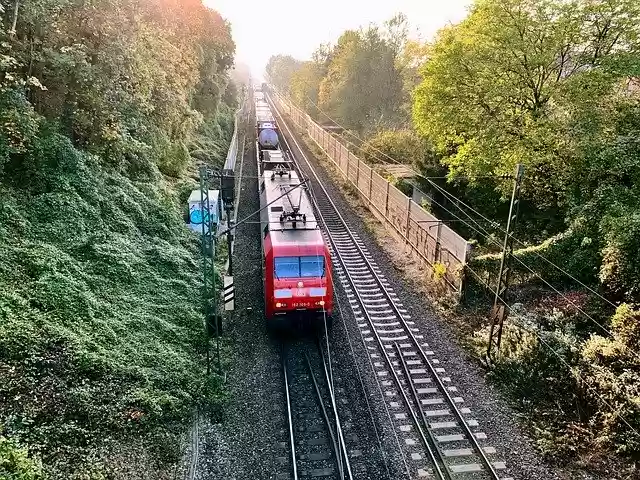 Free download Freight Train Railway -  free photo or picture to be edited with GIMP online image editor