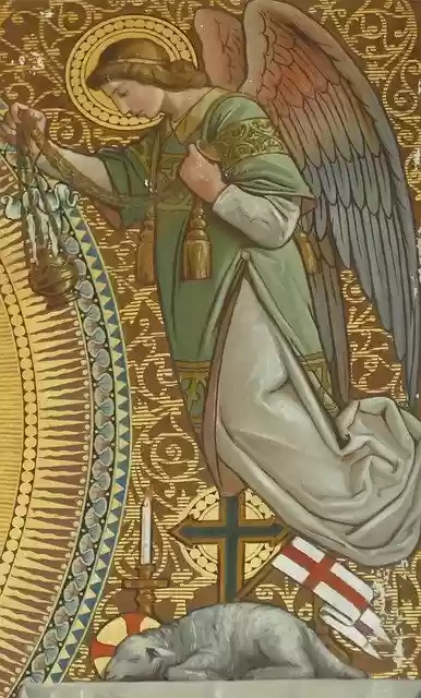 Free download Fresco Painting Angel -  free free photo or picture to be edited with GIMP online image editor