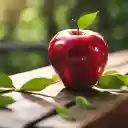 Fresh ripe red apple  screen for extension Chrome web store in OffiDocs Chromium