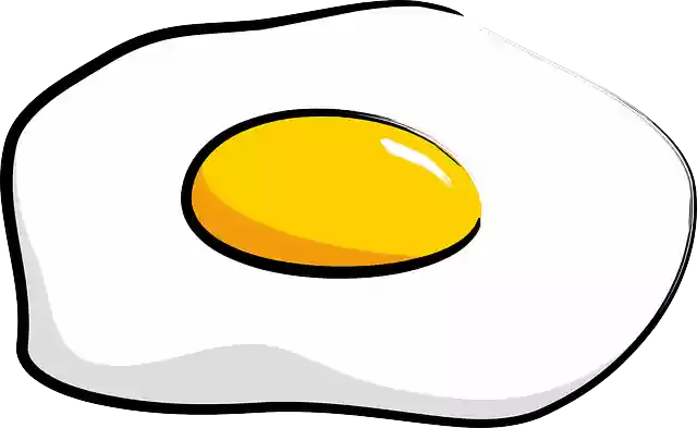 Free download Fried Egg - Free vector graphic on Pixabay free illustration to be edited with GIMP free online image editor