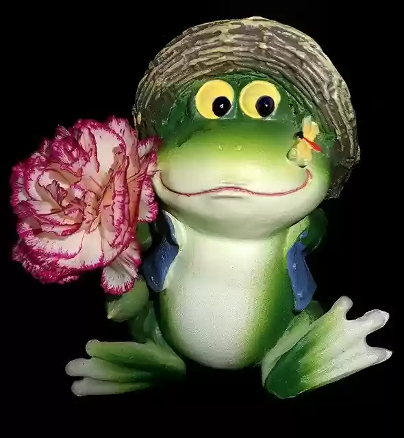 Free download Frog Garden Statue -  free photo or picture to be edited with GIMP online image editor