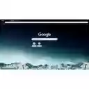 Frozen mountains  screen for extension Chrome web store in OffiDocs Chromium