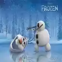 Frozen Olaf Theme HD  screen for extension Chrome web store in OffiDocs Chromium